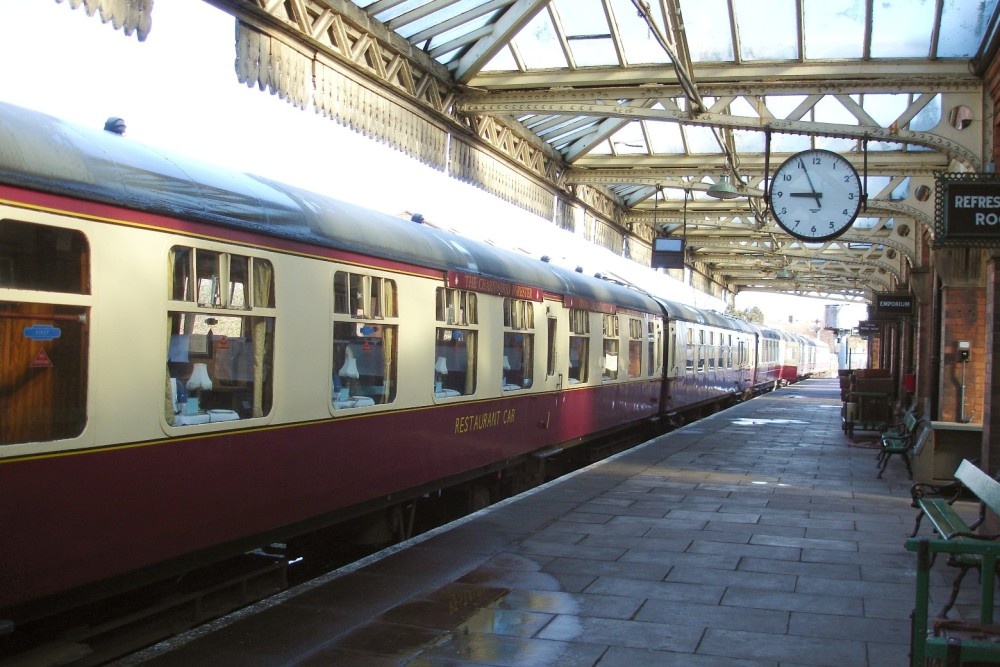 At Loughborough Station on the Great Central Railway. Loughborough, Leicestershire