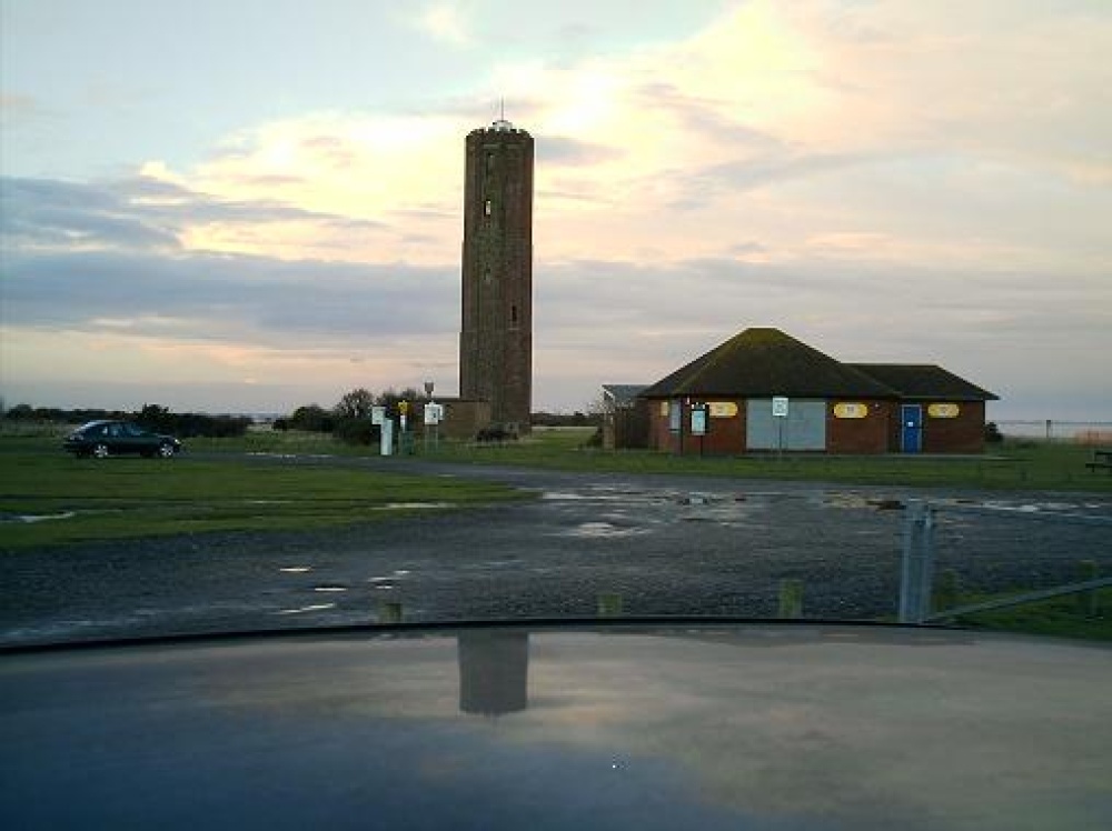 The Naze Tower at Walton-on-the-Naze, Essex. Built in 1721 by Trinity House