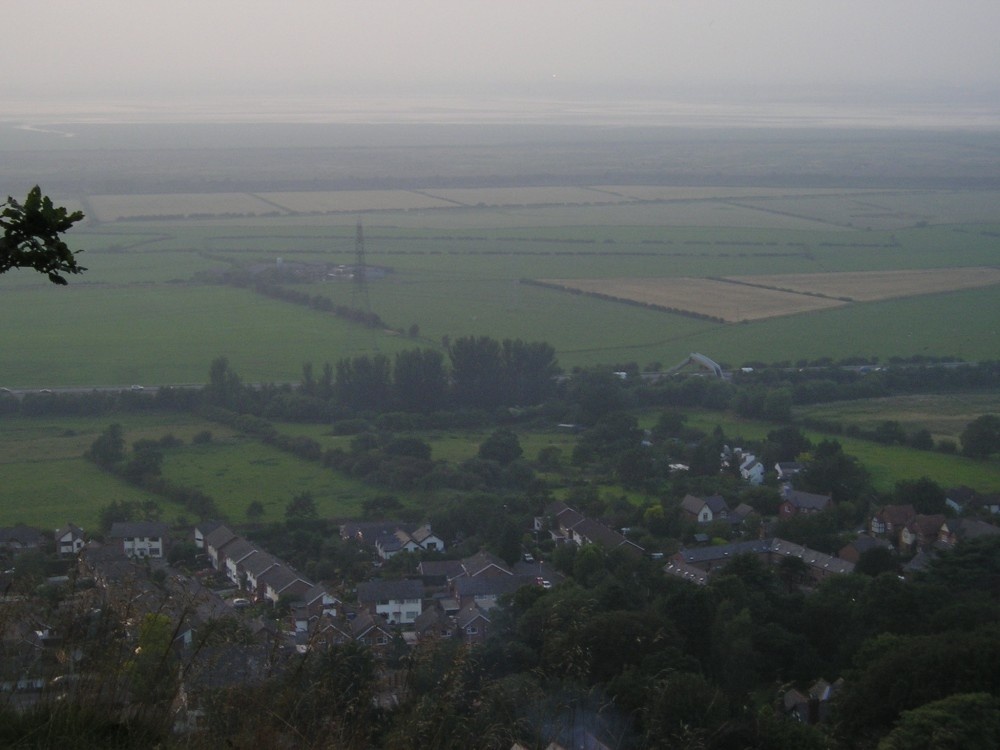 From the top of Helsby Hill, Cheshire