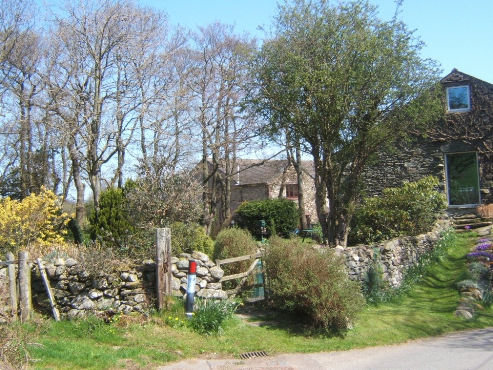 Hallthwaites, usually known as Thwaites locally.  A lovely little village near Millom, Cumbria.