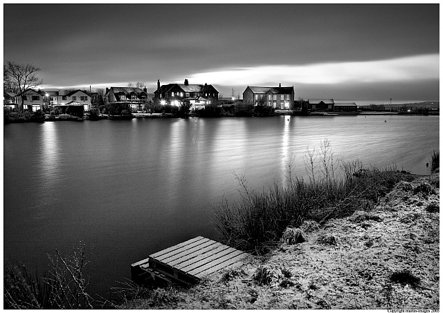 Photograph of Larkfield Dam, Rawdon, West Yorkshire