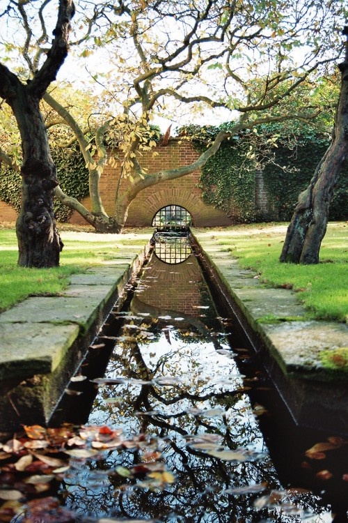 A canal in Cambridge, Cambridgeshire