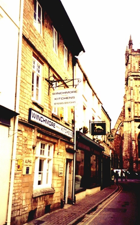 Black Jack Street, Cirencester in 2004