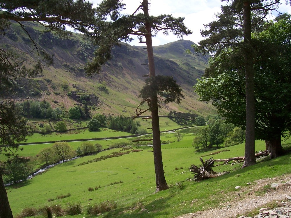 Grisdale from the path to the Hole in the Wall, Birkhouse Moor, Patterdale, Cumbria