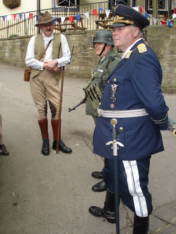 A WW2 Event at, Haworth West Yorkshire.