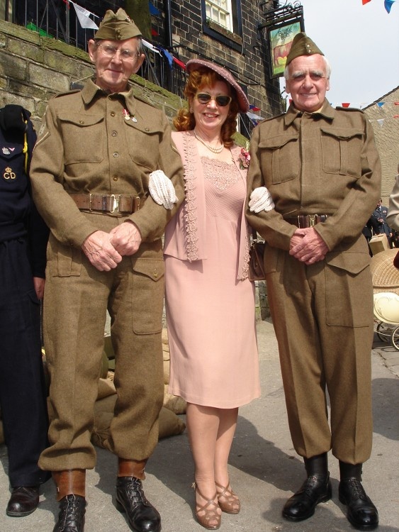 A WW2 Event at Haworth, West
Yorkshire.