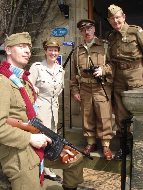 A WW2 Event at, Haworth, West Yorkshire.