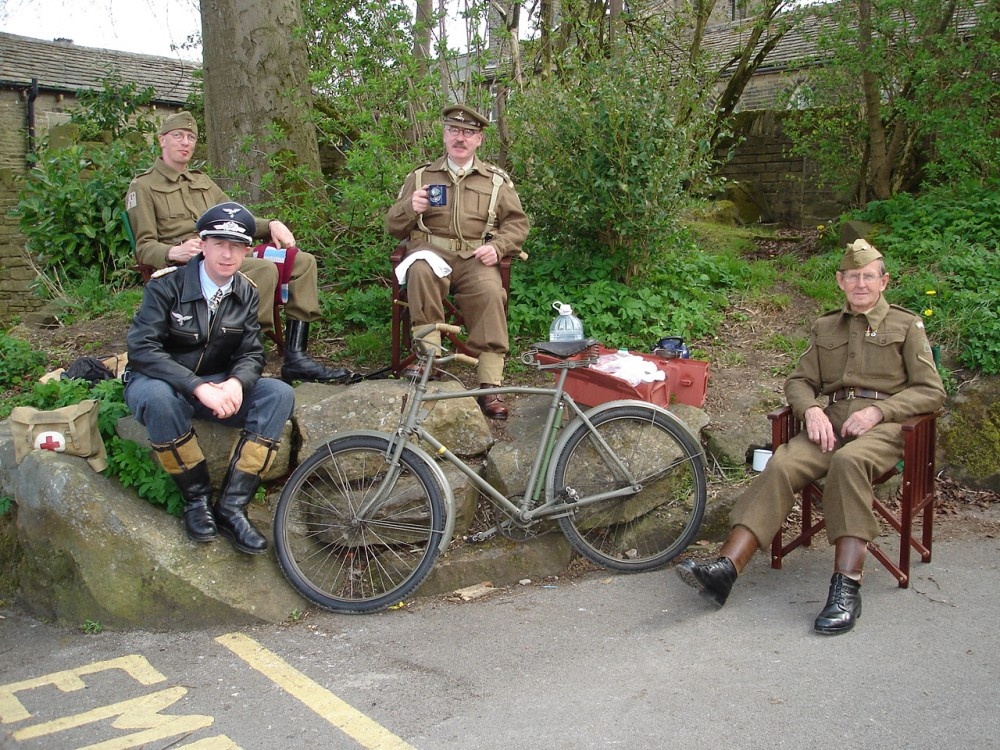 A WW2 Event at Haworth, West Yorkshire.