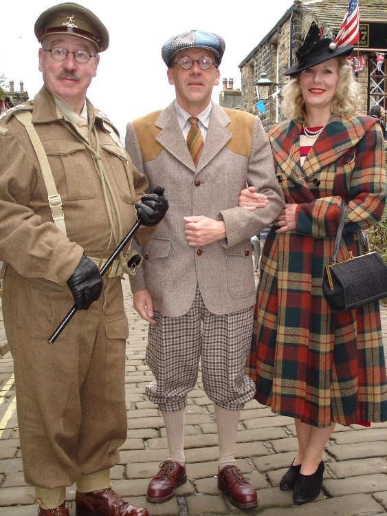 A WW2 Event at Haworth, West Yorkshire.