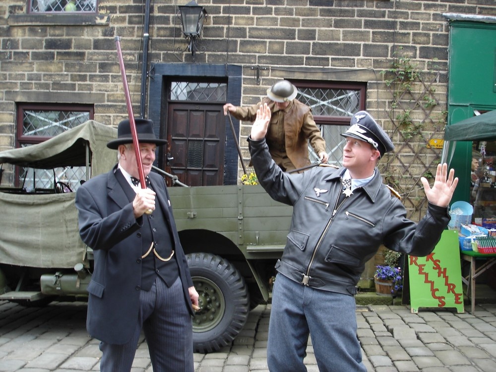 A WW2 Event at Haworth, West Yorkshire.