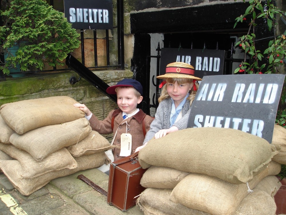 A WW2 Event at, Haworth, West Yorkshire.