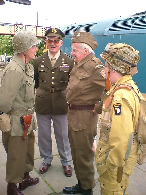 A WW2 Event on the East Lancashire Railway Line from Bury to Rawtenstall, Lancashire.