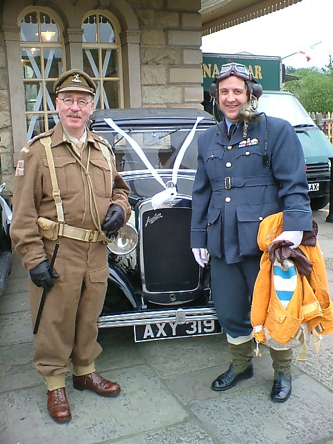 A WW2 Event on the East Lancashire Railway Line from Bury to Rawtenstall, Lancashire.