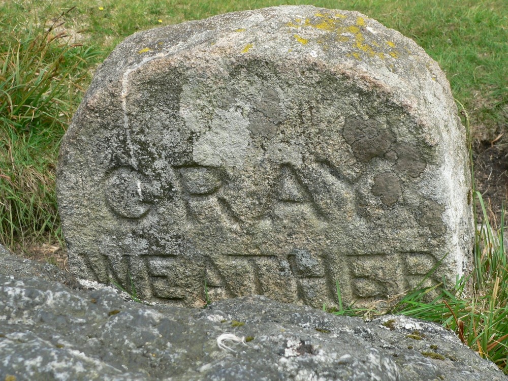 NATSWORTHY MANOR BOUNDSTONE ON DARTMOOR