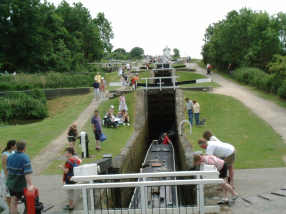 A picture of Foxton Locks