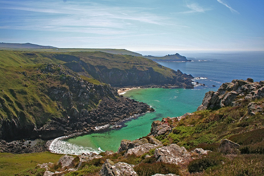 Zennor Head in Cornwall