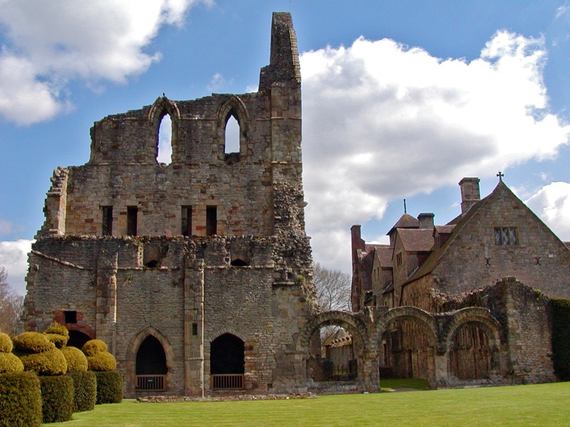 Wenlock Priory, Much Wenlock in Shropshire