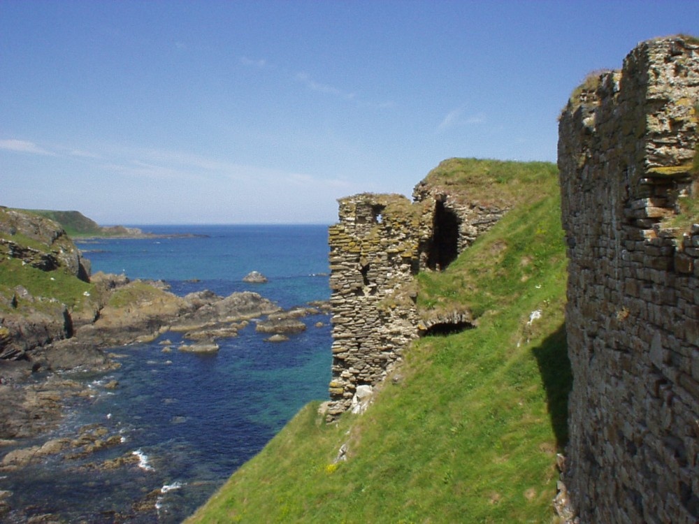 A picture of Findlater Castle photo by C Barnes