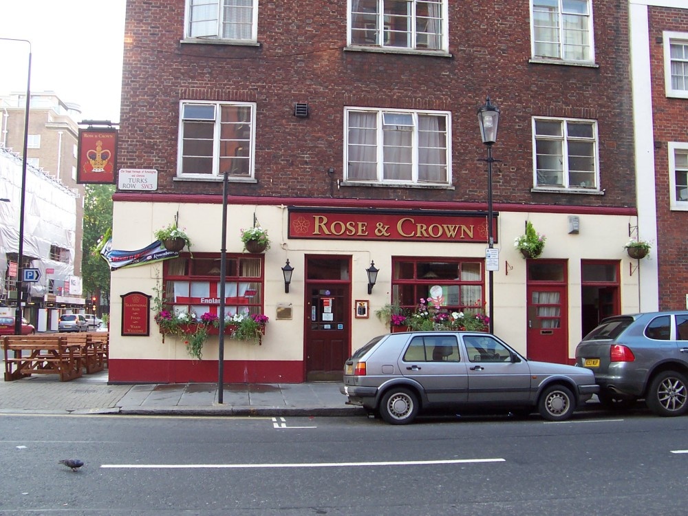 Photograph of Lower Sloane St/Turks Row