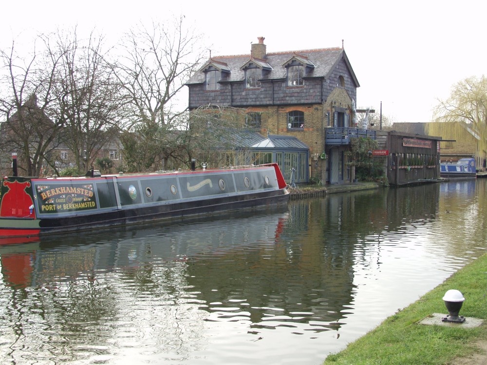 On the Canal at Berkhamsted, Herts