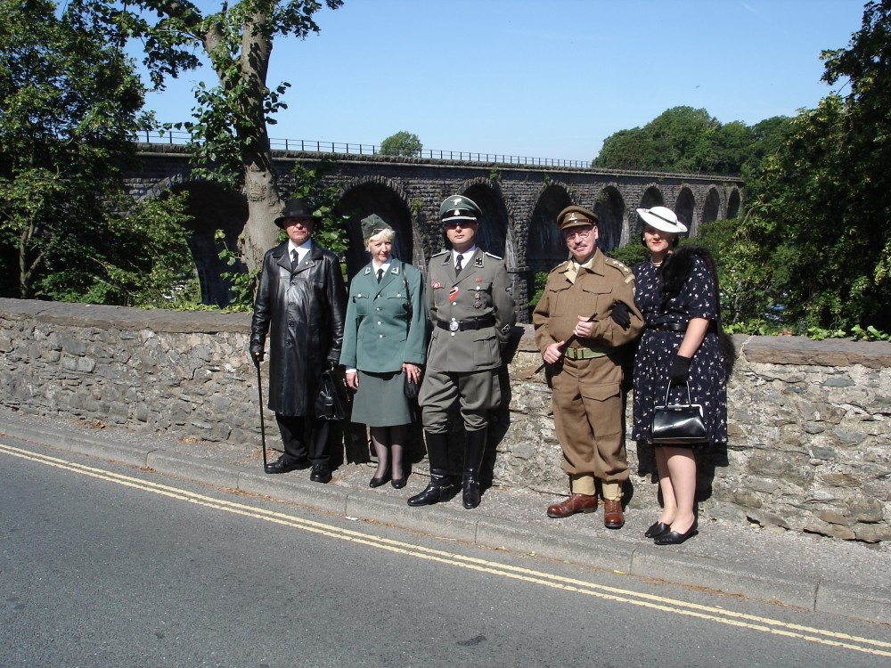 A WW2 Event, at Ingleton, North Yorkshire.