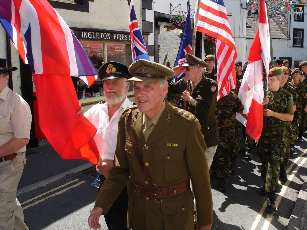 A WW2 Event, at Ingleton, North Yorkshire.