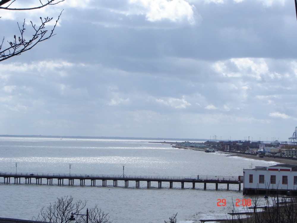 Felixstowe. Sea front..