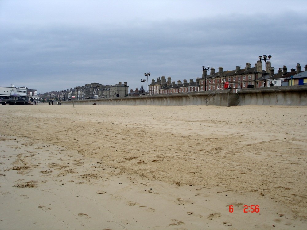 Houses view from the beach..