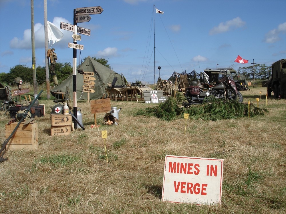 A WW2 Event at Rawcliffe Hall, Out Rawcliffe, Lancashire.