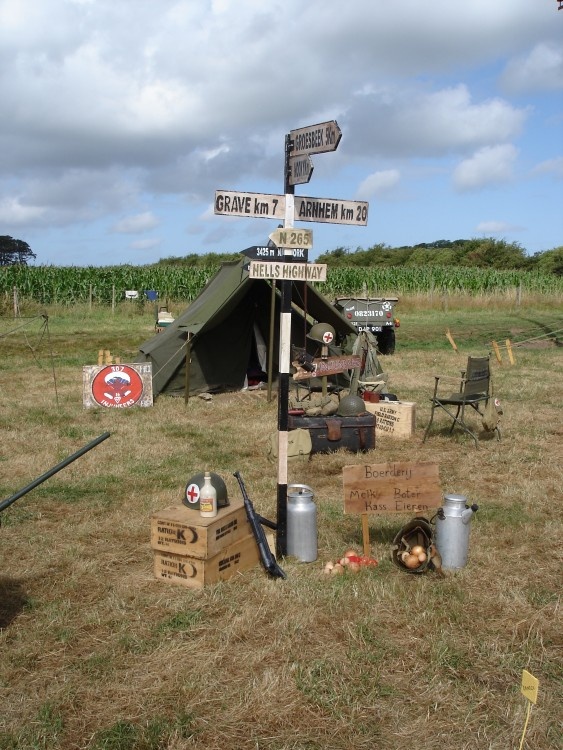 A WW2 Event at Rawcliffe Hall, Out Rawcliffe, Lancashire.