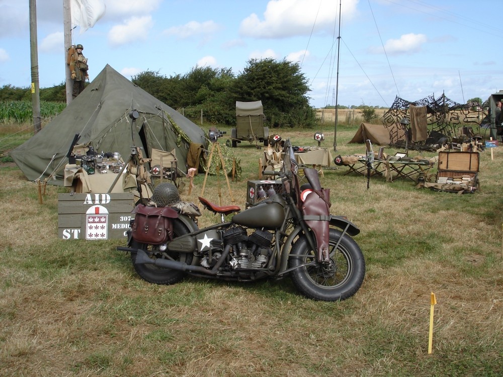 A WW2 Event at Rawcliffe Hall, Out Rawcliffe, Lancashire.