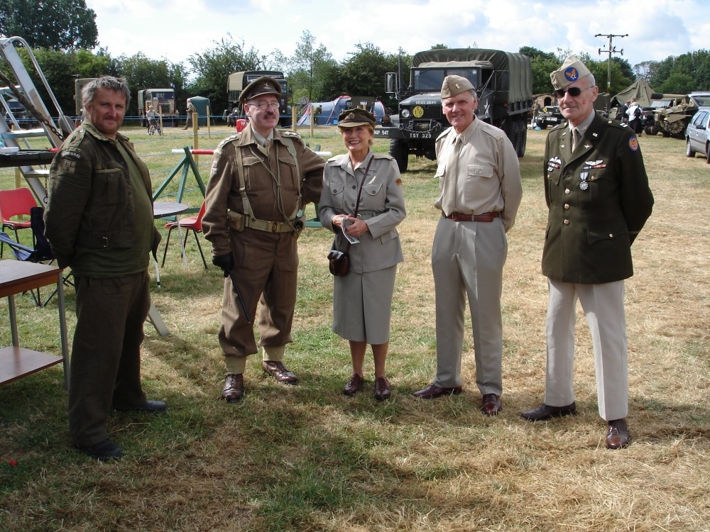 A WW2 Event at Rawcliffe Hall, Out Rawcliffe, Lancashire.