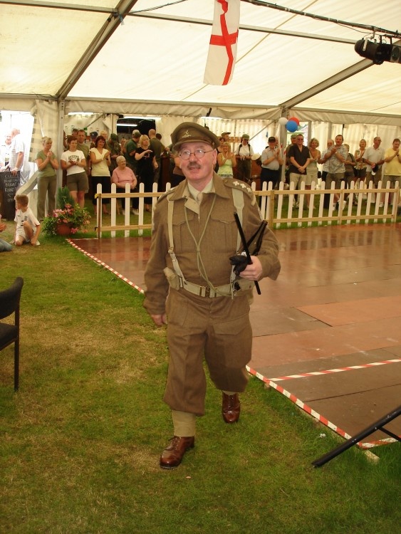 A WW2 Event at Rawcliffe Hall, Out Rawcliffe, Lancashire.,(The 1940's Fashion Parade),.