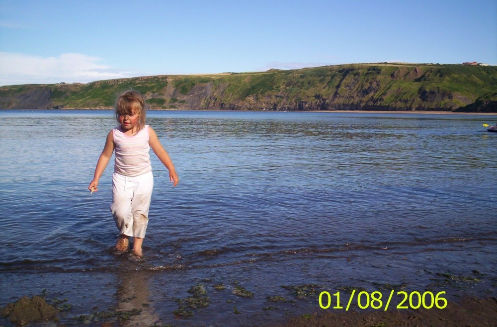 A wonderfull scene at Runswick bay, North Yorkshire