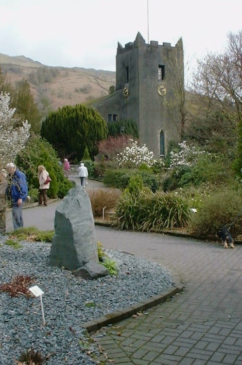 church at Grasmere in the lake district