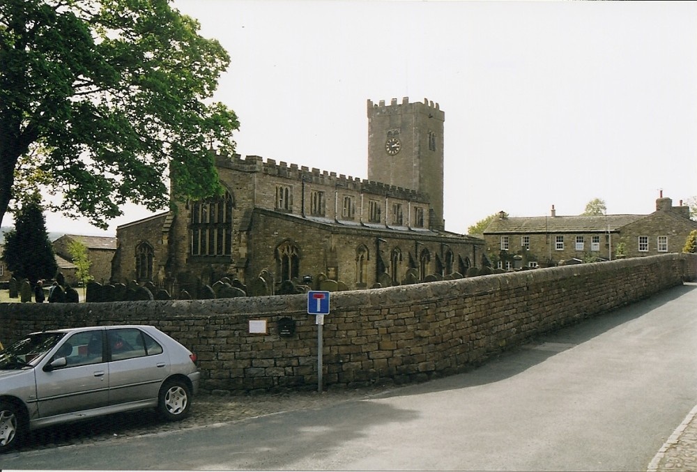 Photograph of St. Oswalds Church in Askrigg, North Yorkshire