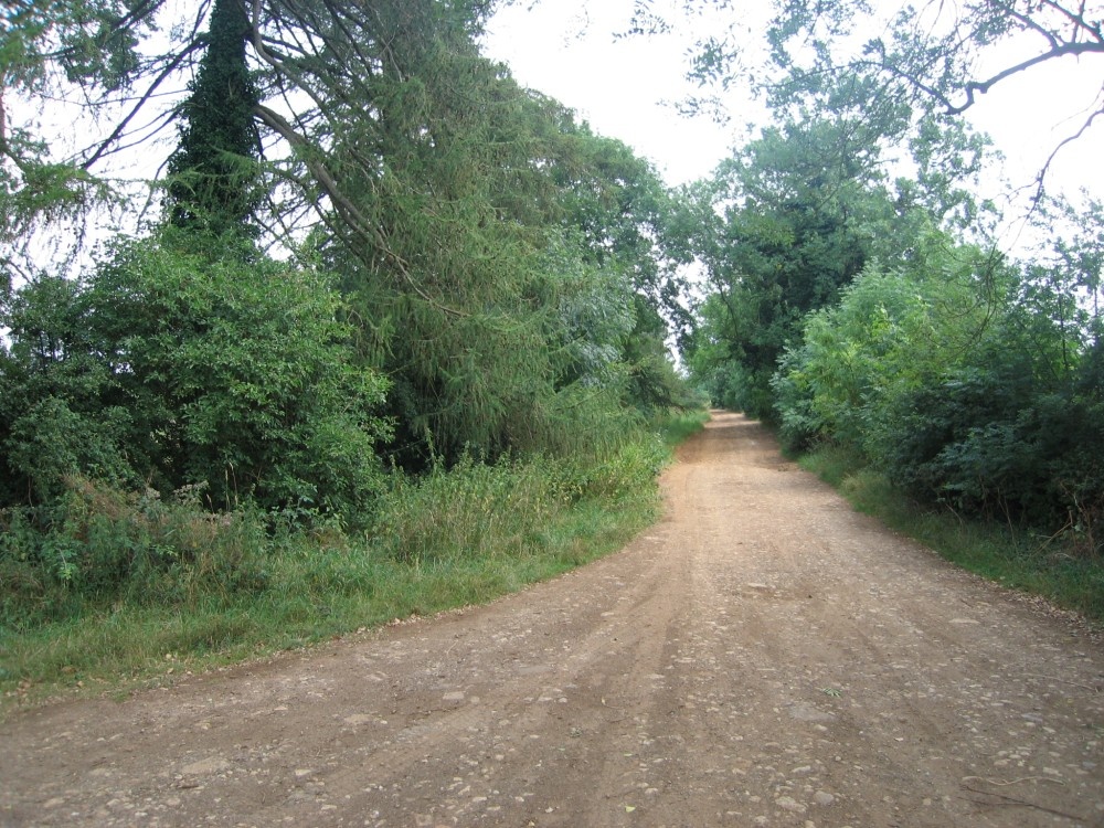 Entering Shotover Country Park from the village of Wheatley, Oxfordshire.