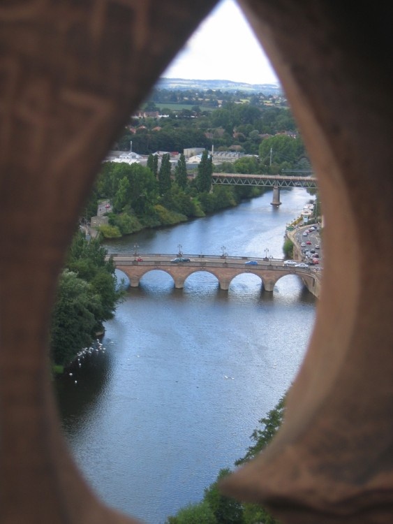 Worcester, the river Severn