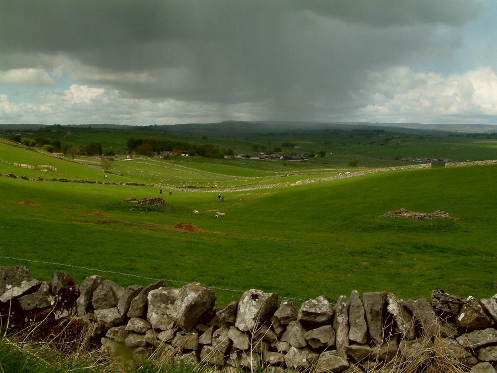 Looking towards Wardlow, Derbyshire