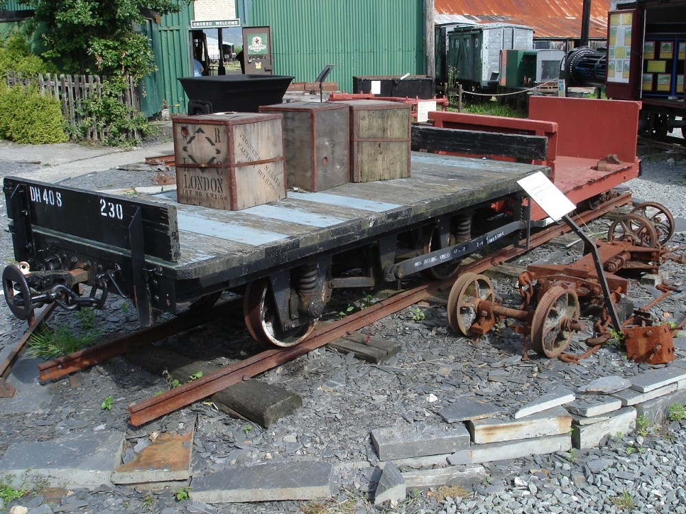 A picture of the Welsh Highland Railway, porthmadog, North Wales.