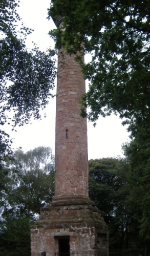 Monument at Hawkstone park, Shropshire