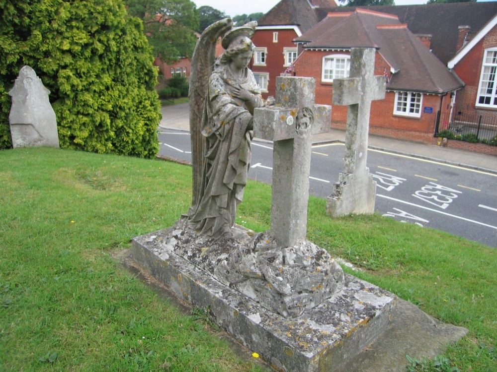 Cemetery at Saint Michael and All Angels Church, Lyndhurst, Hampshire