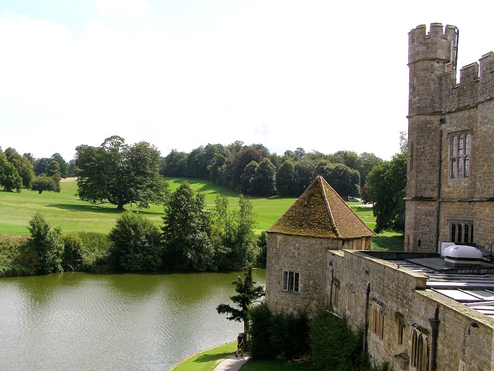 Leeds Castle - View from the Castle (Kent)