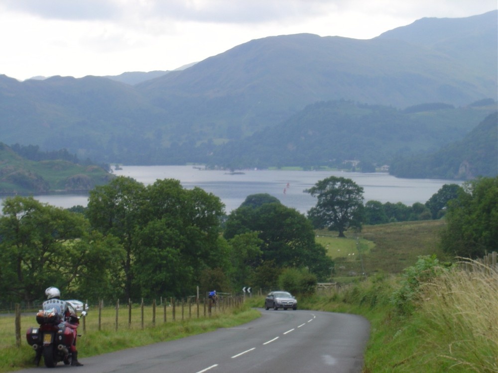 View to Ullswater from the A5091, Lake District National Park