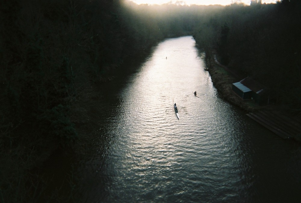 Canoes on River Wear, County Durham