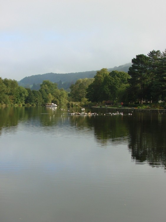 The Lake behind East Mill, Belper, Derbyshire