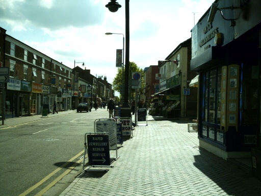 high road, Beeston, Nottinghamshire