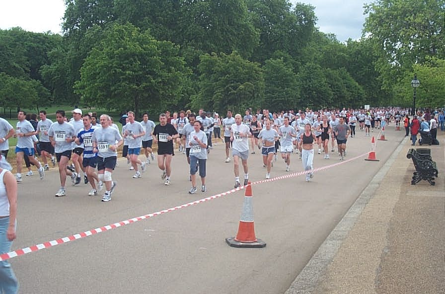 London's Hyde Park, June 2005