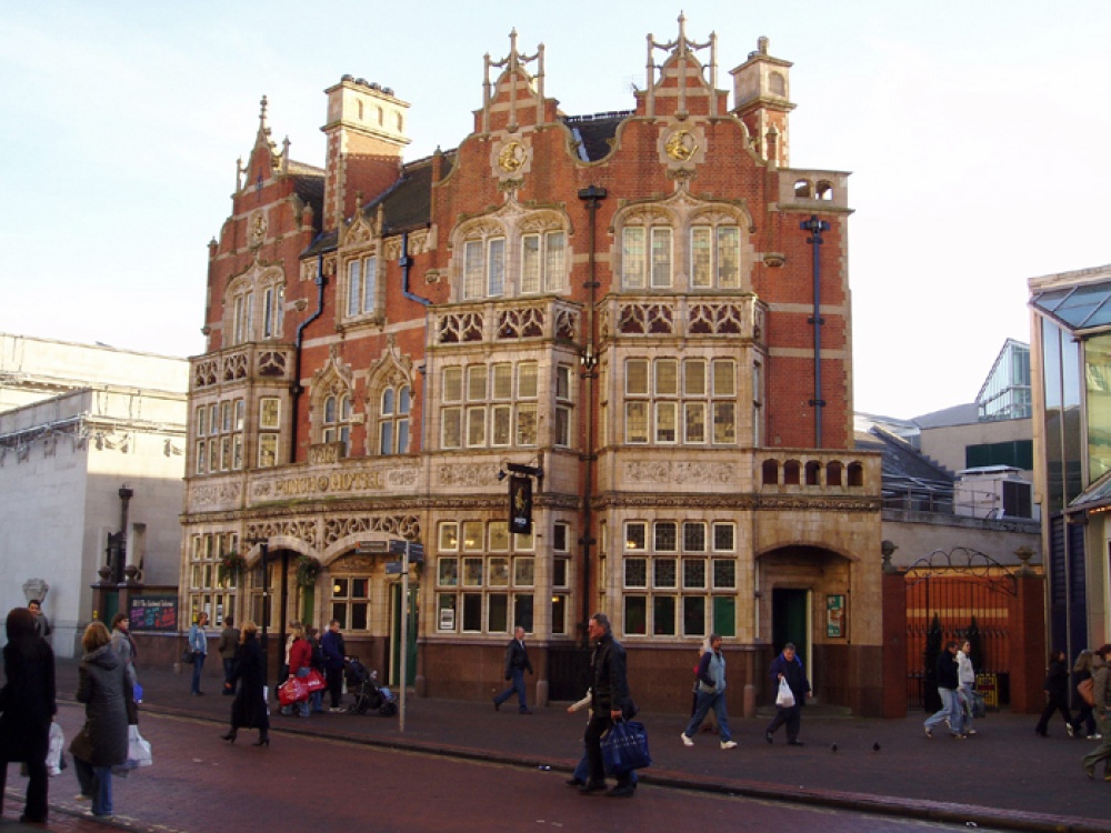 The Punch Hotel, Kingston upon Hull, East Yorkshire. December 2005.