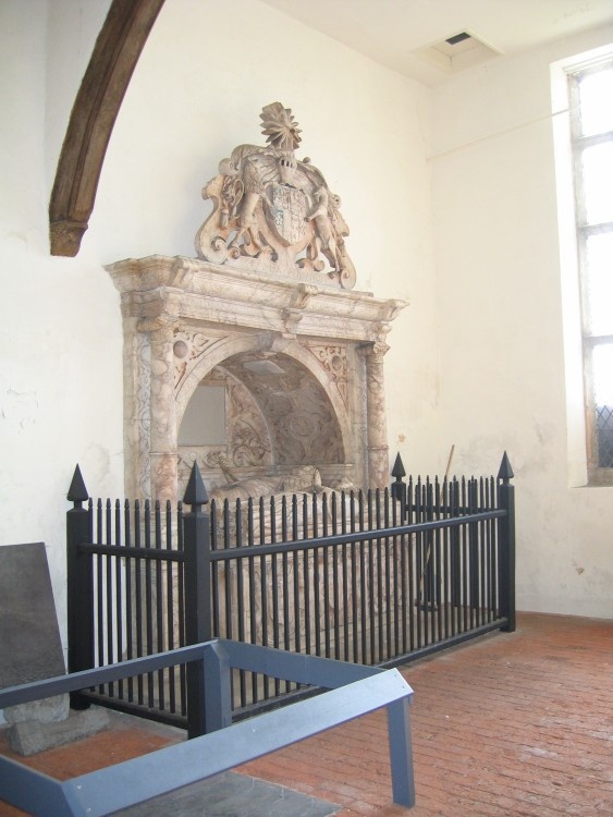 Interior of Bradgate House Ruins